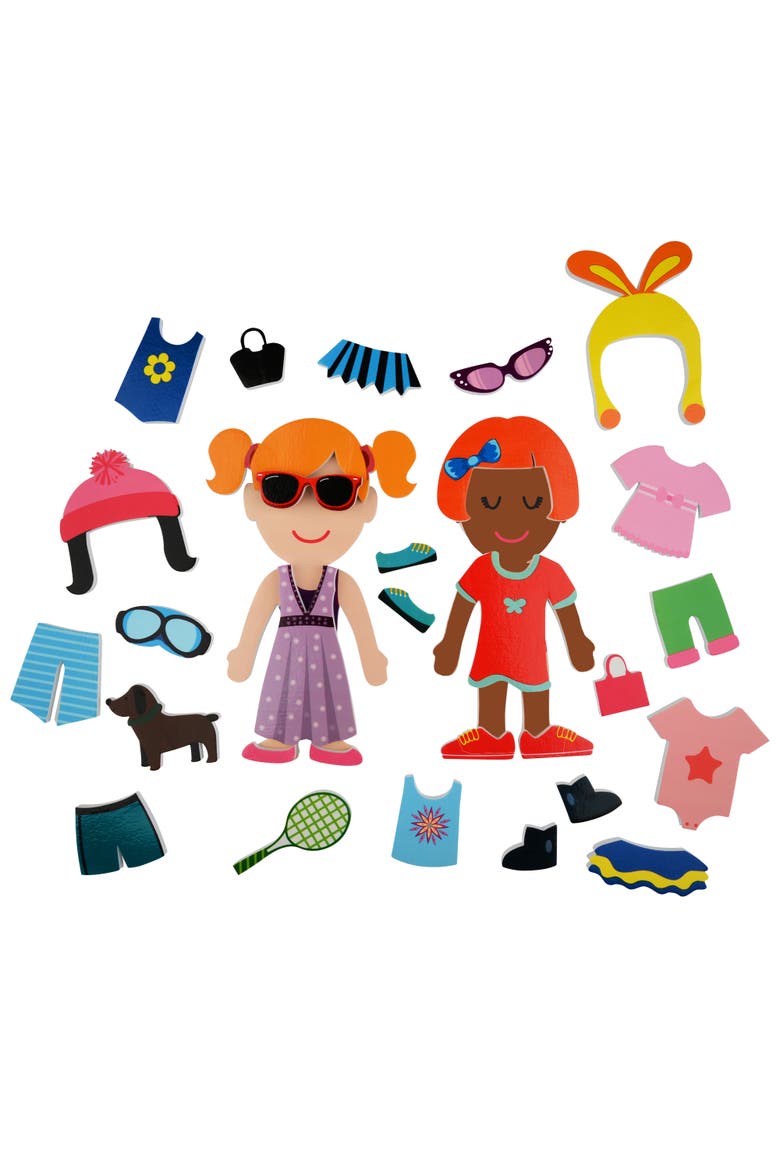 Dressing Up Bath Time Stickers, Main, color, Multicolored