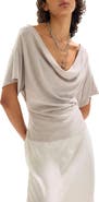 Free People We The Free Waterfall Cowl Neck Top