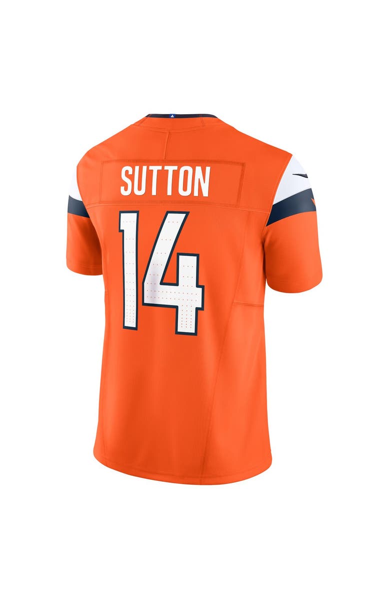Nike Men's Nike Courtland Sutton Orange Denver Broncos Mile High Collection Vapor F.U.S.E. Limited Jersey, Alternate, color, Orange