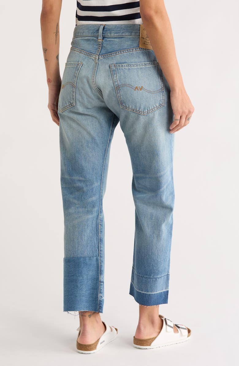 DENIMIST Lucy Straight Leg Boyfriend Jeans, Alternate, color, Alsen Indigo