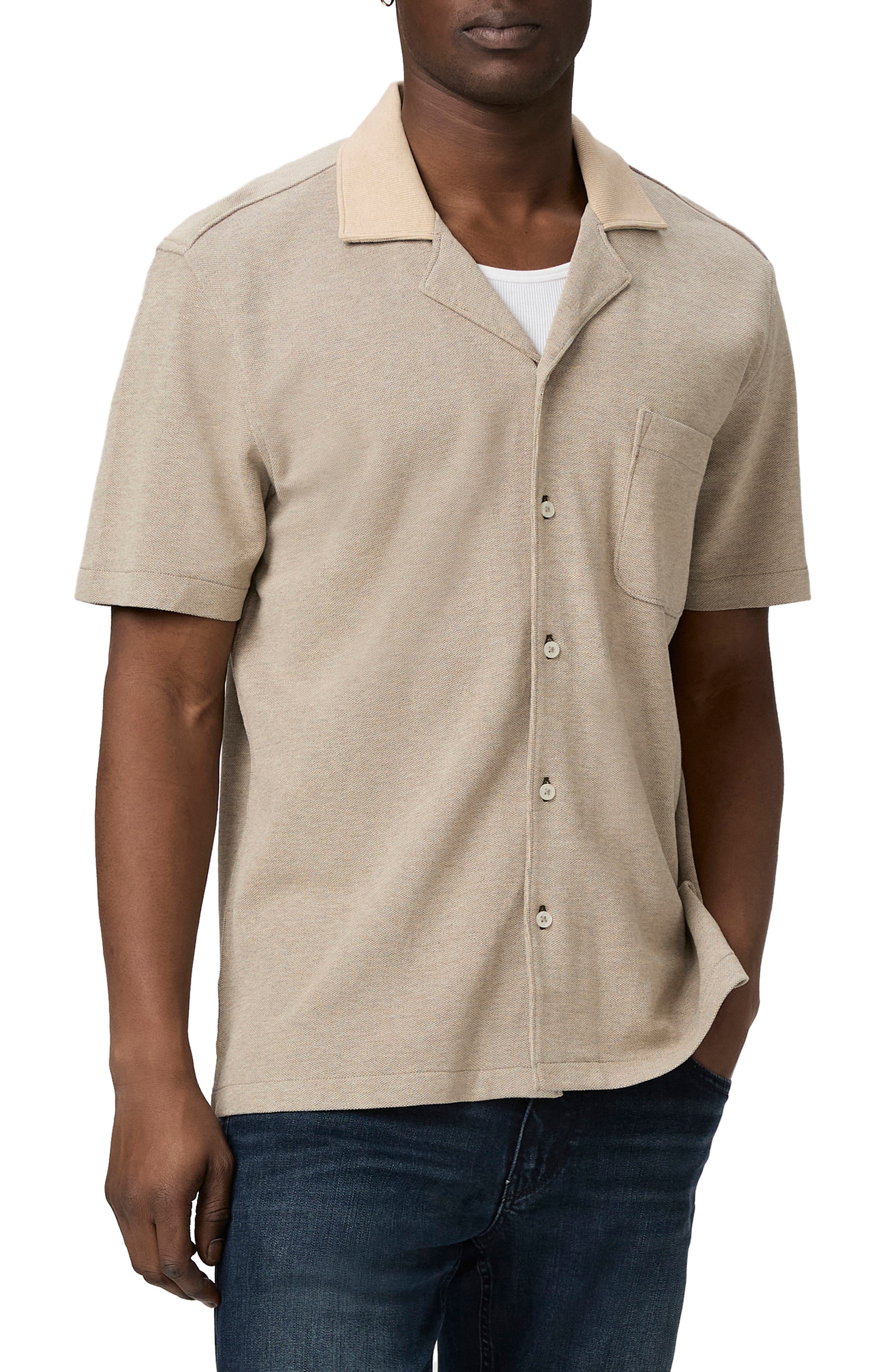 PAIGE Oliver Cotton Camp Shirt