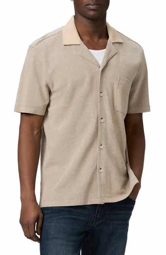 PAIGE Oliver Cotton Camp Shirt