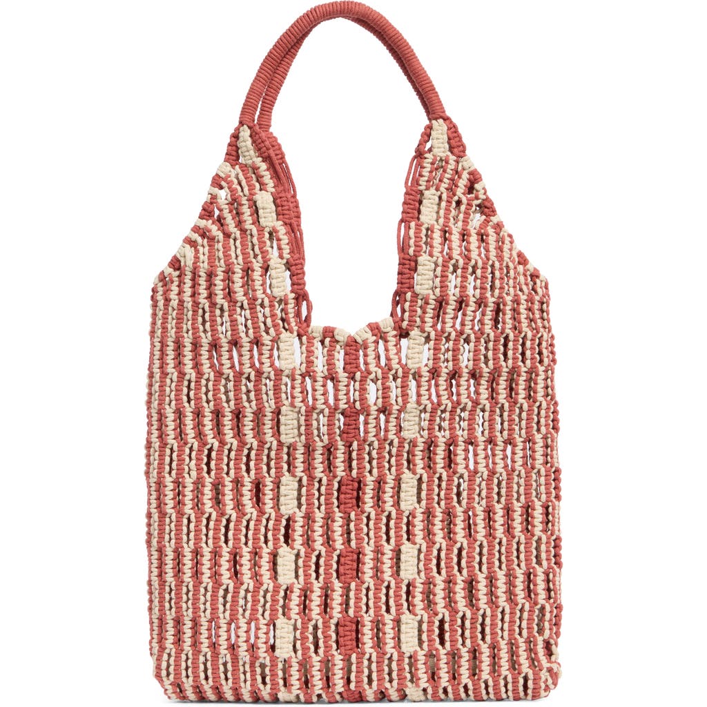 Collection Xiix Macrame Stripe Tote Bag