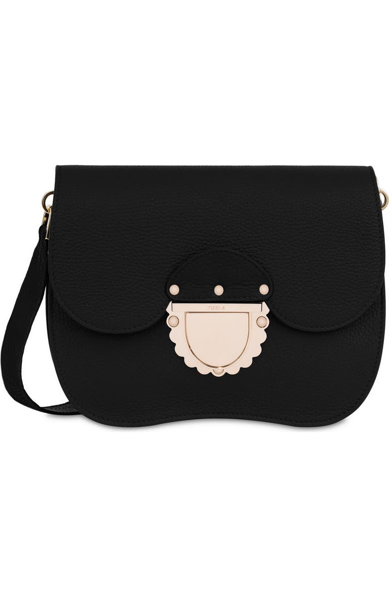 Furla Small Metropolis Leather Crossbody Bag, Main, color,