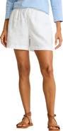 Tommy Bahama Two Palms Tie Waist Linen Shorts