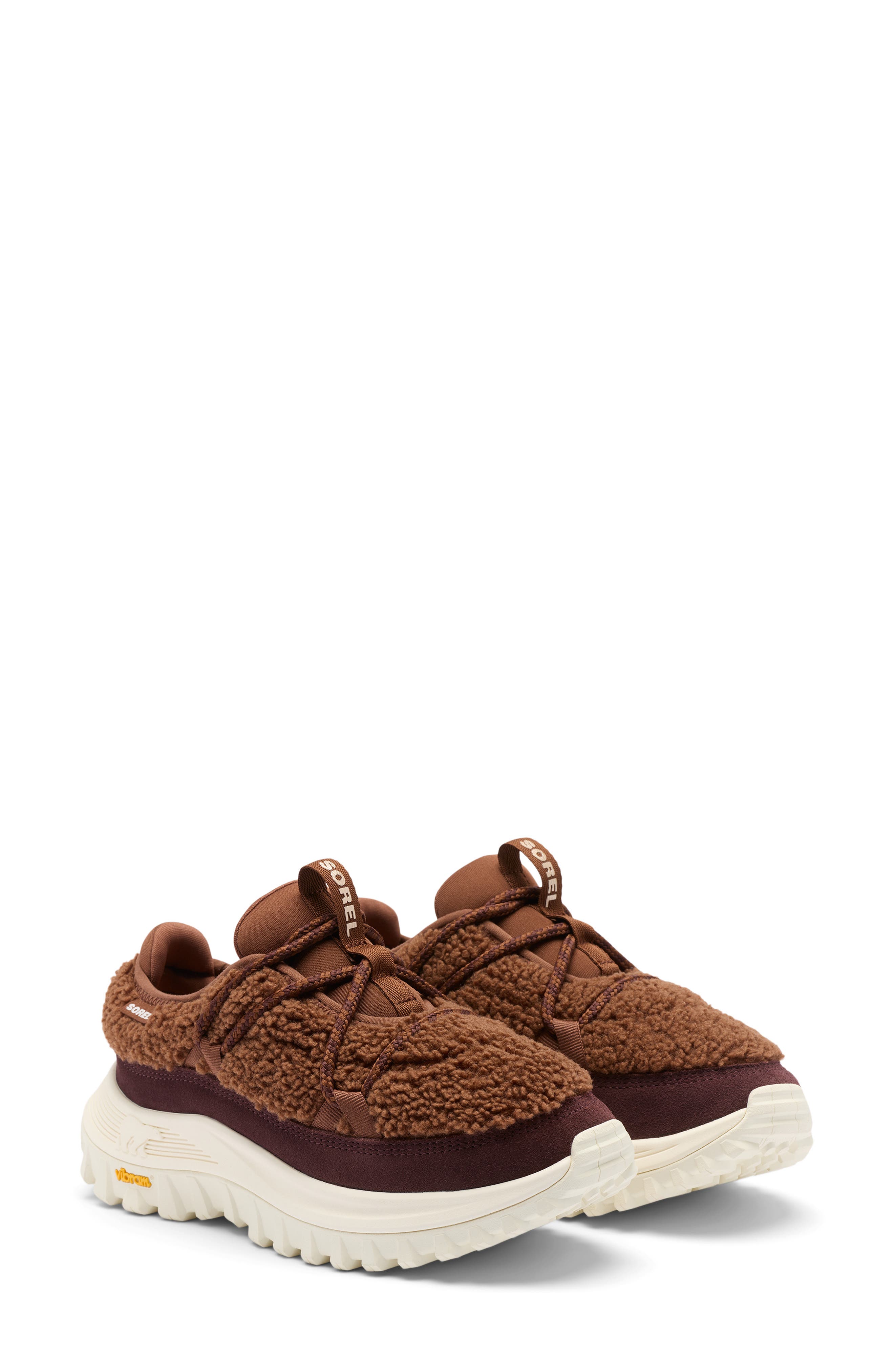 Callsign Daybreak Cozy Slip-On Sneaker, Alternate, color, DARK AUBURN/ SNOW