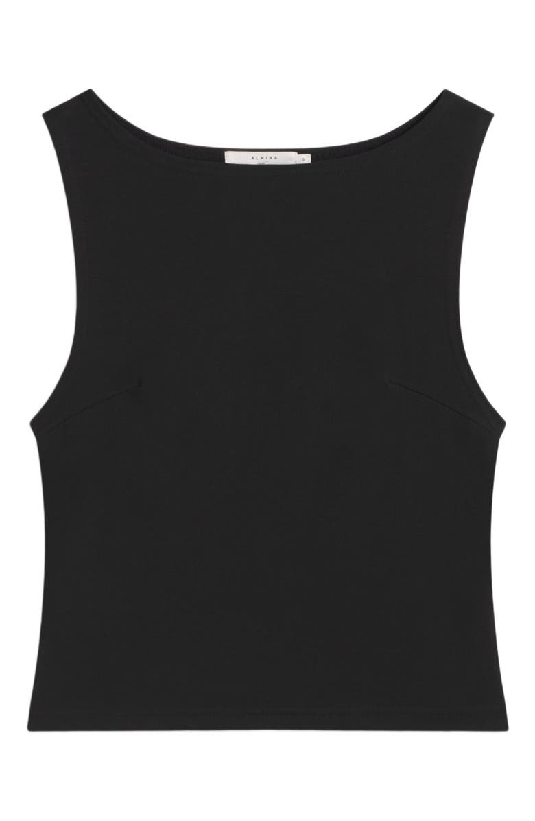 Almina Concept Boat Neck Tank Top, Alternate, color, 