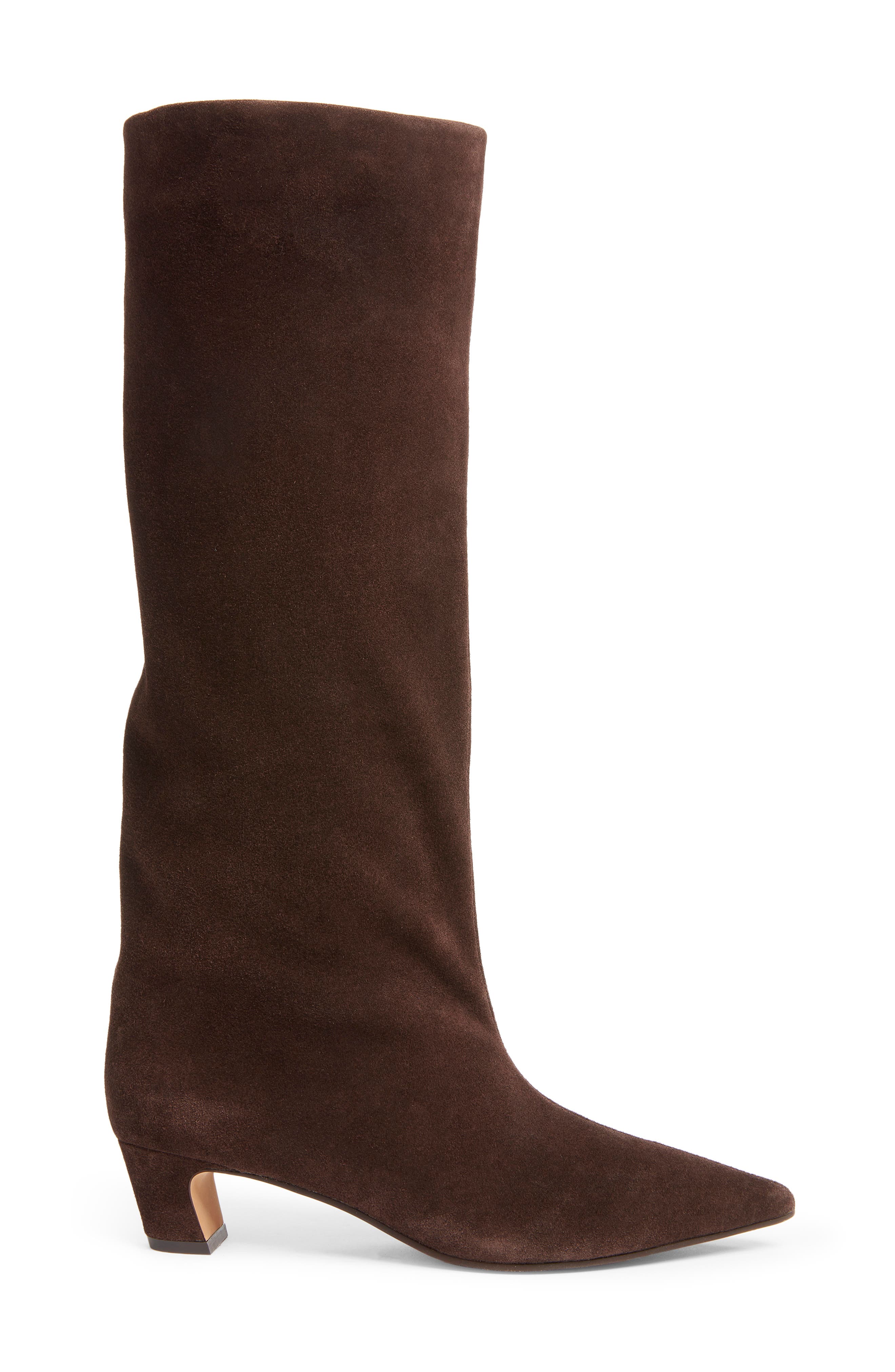 Brax Pointed Toe Boot, Alternate, color, BROWN SUEDE