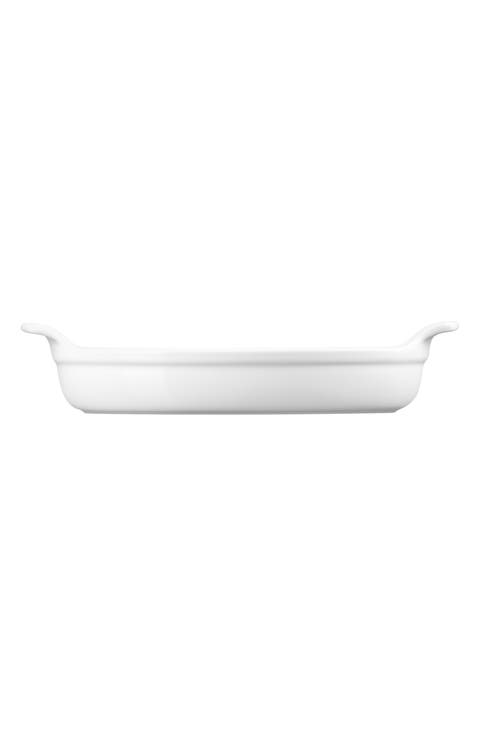Heritage 1.75-Quart Oval Au Gratin Baking Dish