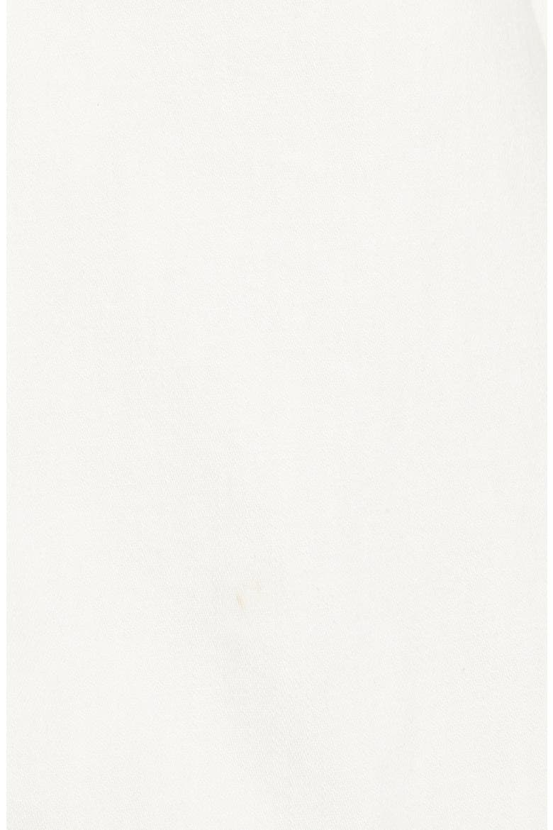Samantha Ruffle Button-Up Shirt, Alternate, color, ECRU WASH