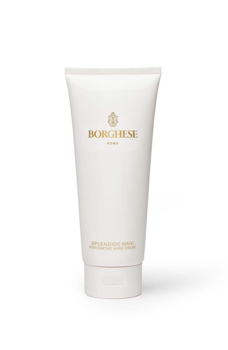 Borghese Splendide Mani Restorative Hand Creme, Main, color, NO COLOR
