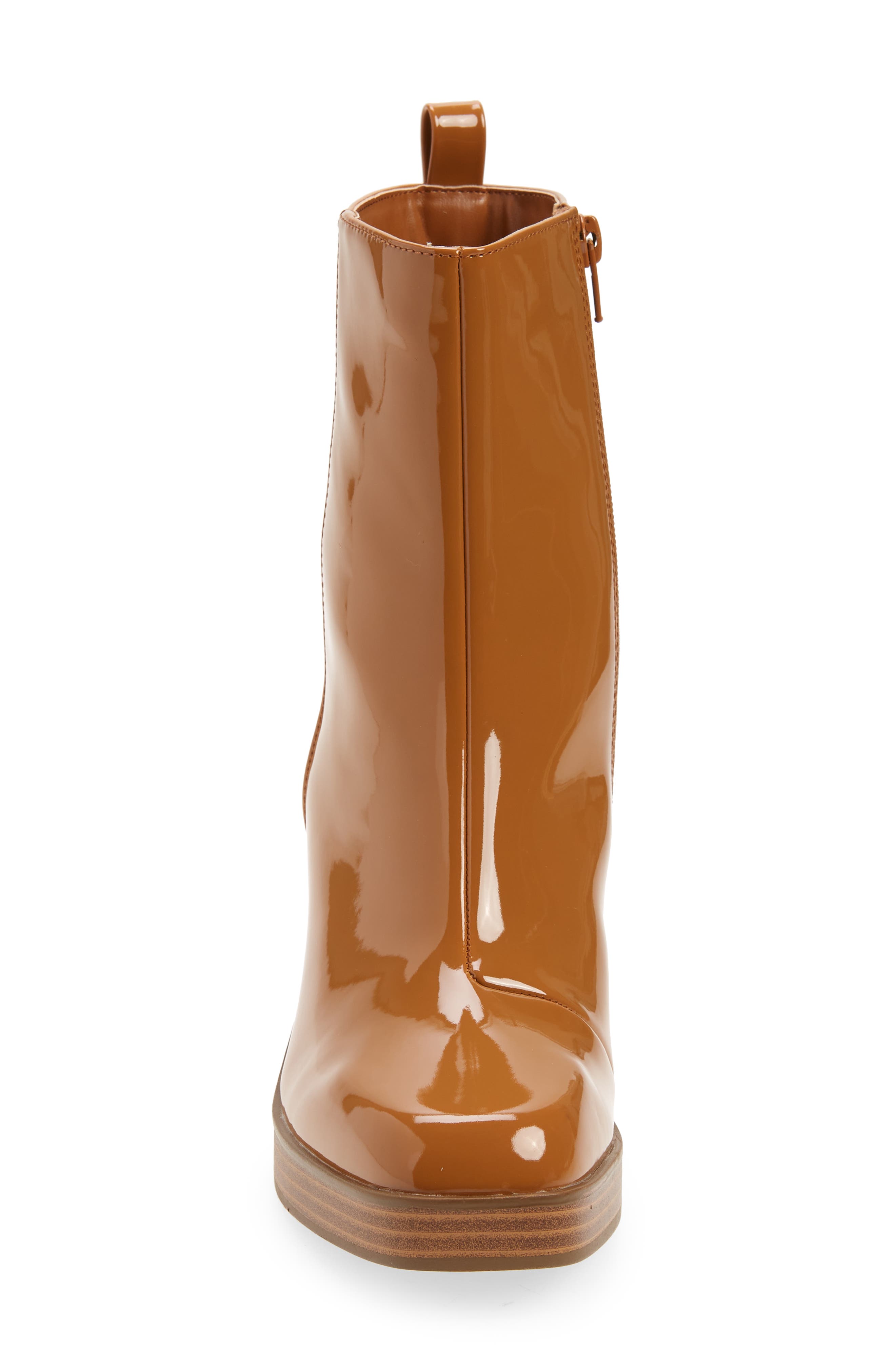 Milli Platform Block Heel Bootie, Alternate, color, TAN LARK