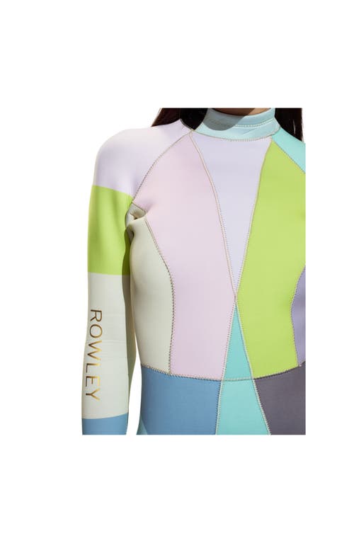 Cynthia Rowley Colorblock Wetsuit In Multi