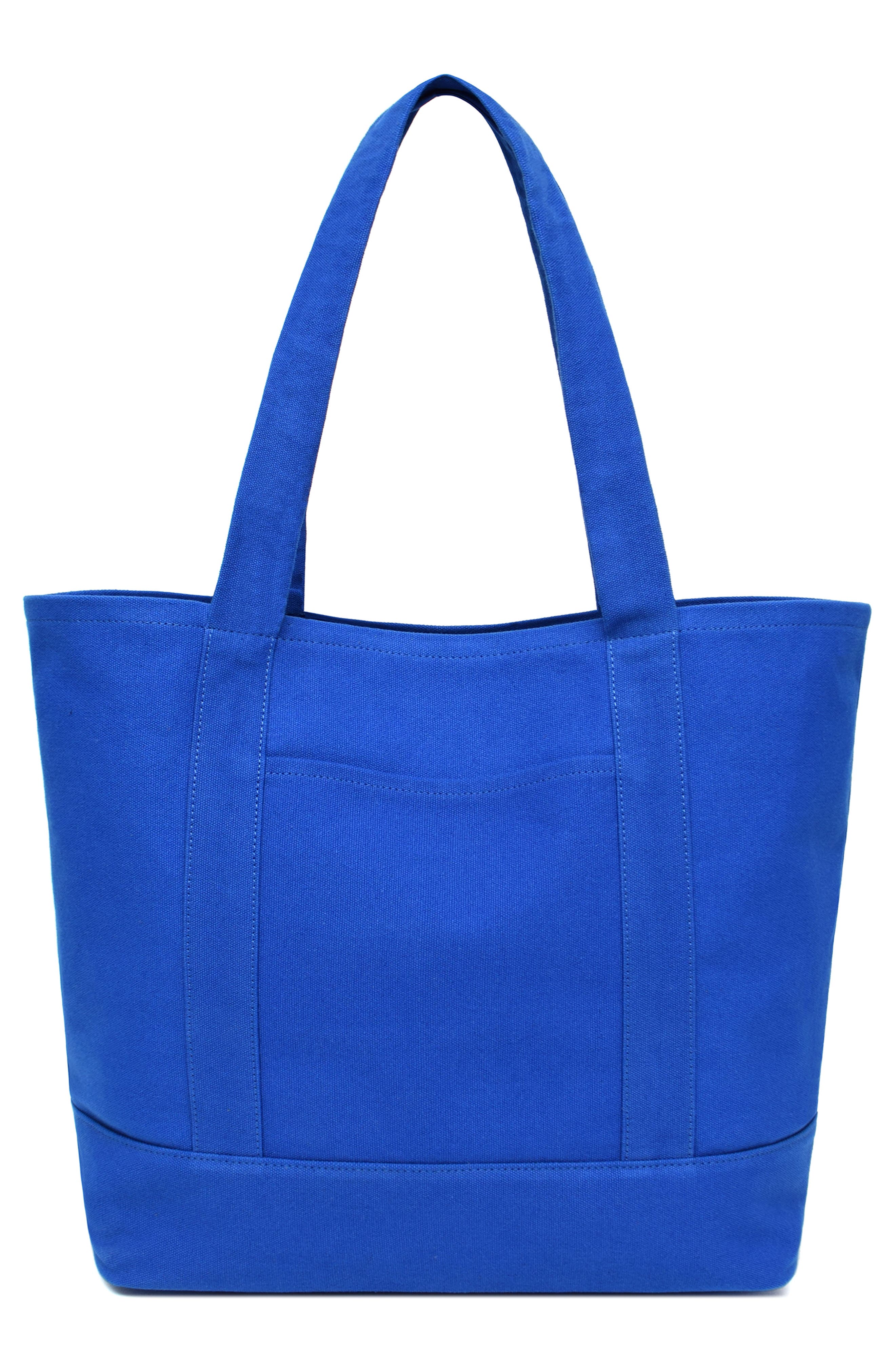 New Amsterdam Leatherworks Kylee Canvas Tote, Alternate, color, Royal