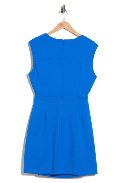 Bcbg Plry Button-front Vest Minidress In Blue