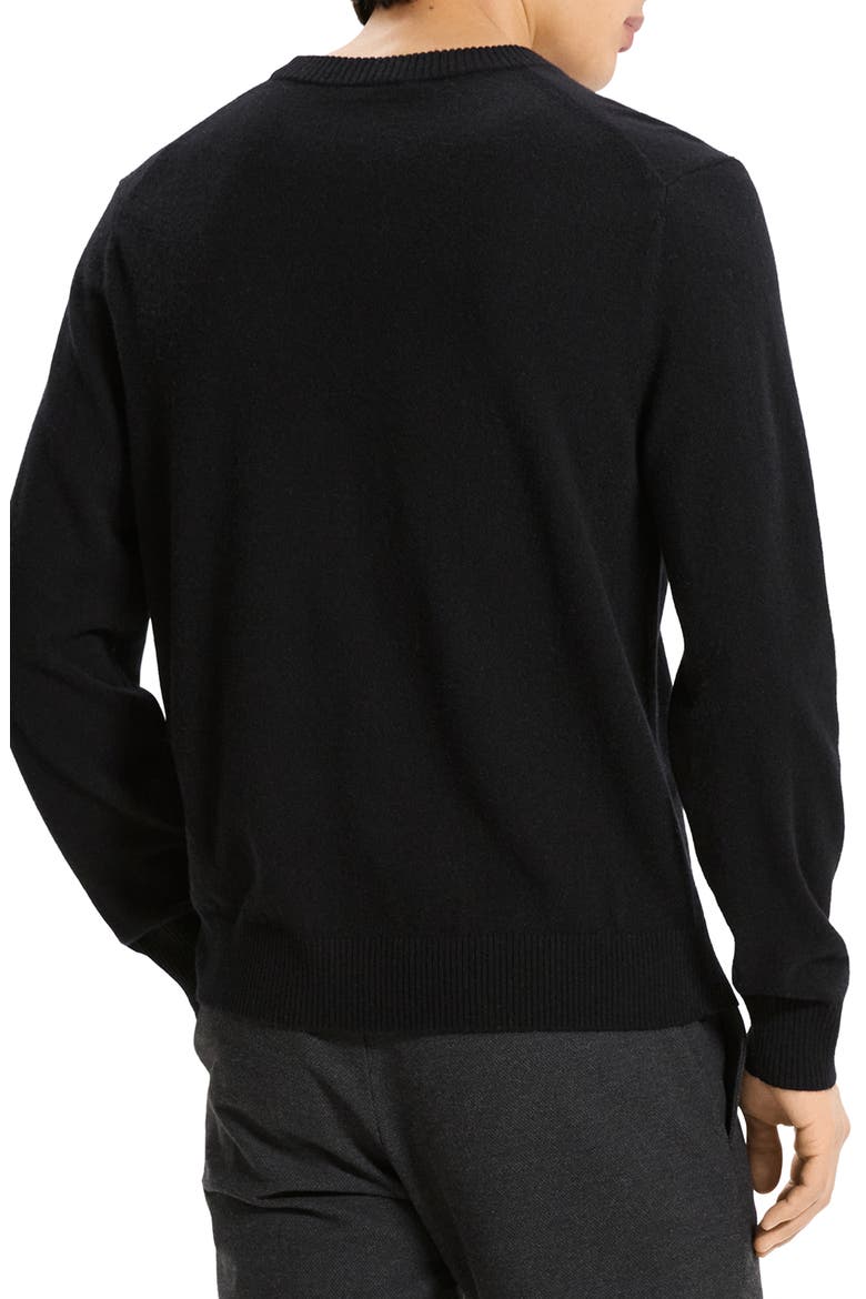 Hilles Cashmere Sweater, Alternate, color, BLACK