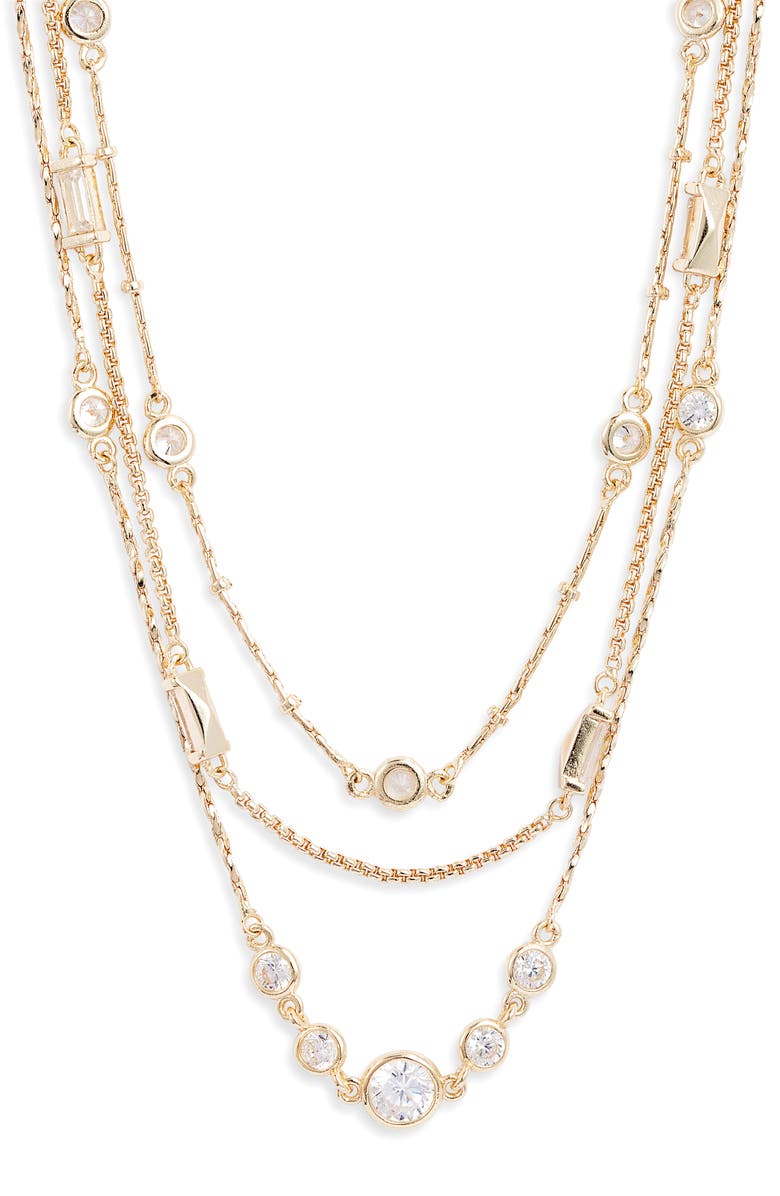 Kendra Scott Rina Multi Strand Necklace, Main, color,