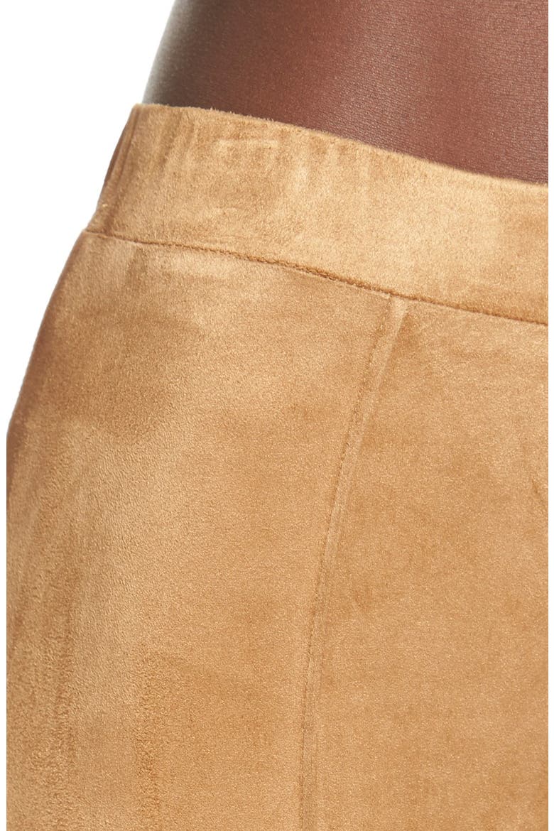 Faux Suede Leggings, Alternate, color, TAN DALE