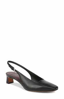 Vince Hart Kitten Heel Slingback Pump