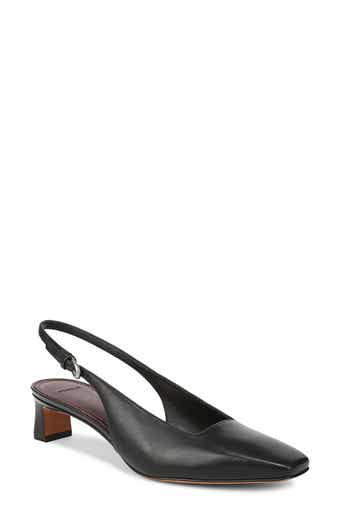 Vince Hart Kitten Heel Slingback Pump