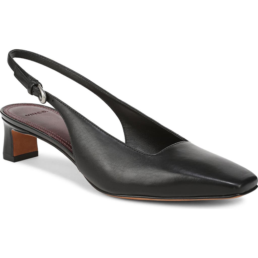 Vince Hart Slingback Pump In Black