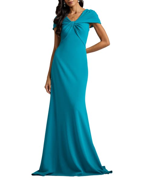Rafner Twist Neck Gown