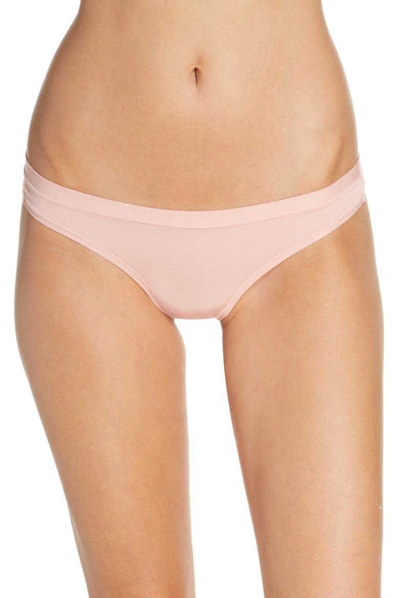 Softest Stretch Modal Thong, Main, color, FORGOTTEN PEARL