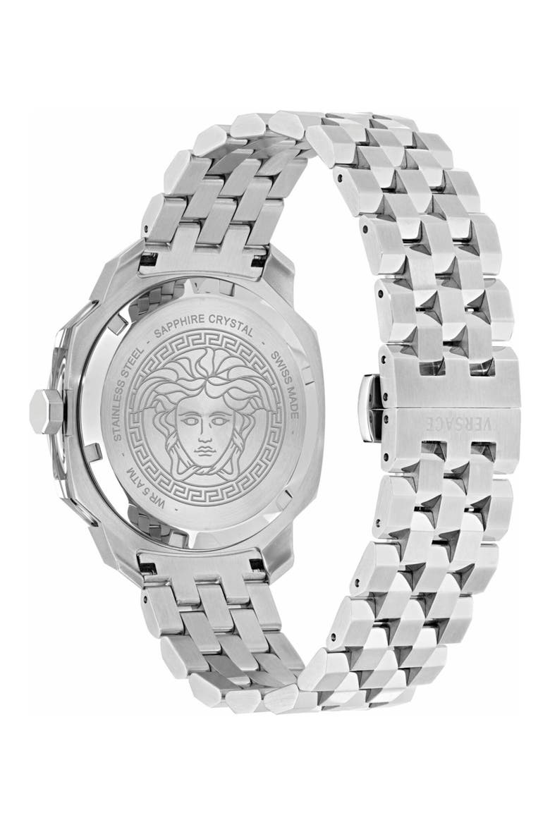 Dylos Bracelet Watch, 39mm, Alternate, color, STAINLESS STEEL