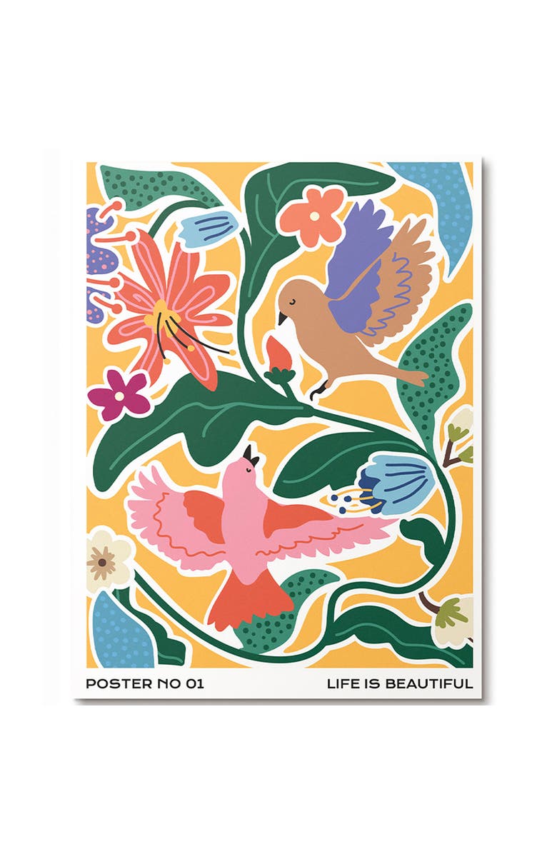 Journey of Something Paint By Numbers Life Is Beautiful, DIY Painting Kit, Alternate, color, 