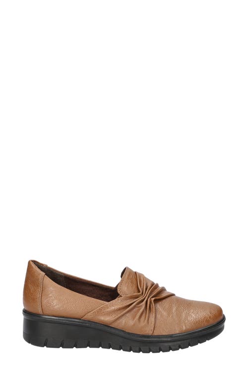 Easy Street Women's Faith Comfort Slip-on Flats In Tan