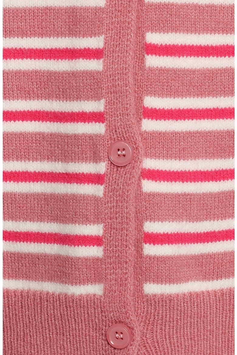 Brynn Striped Cardigan, Alternate, color, PINK STRIPE