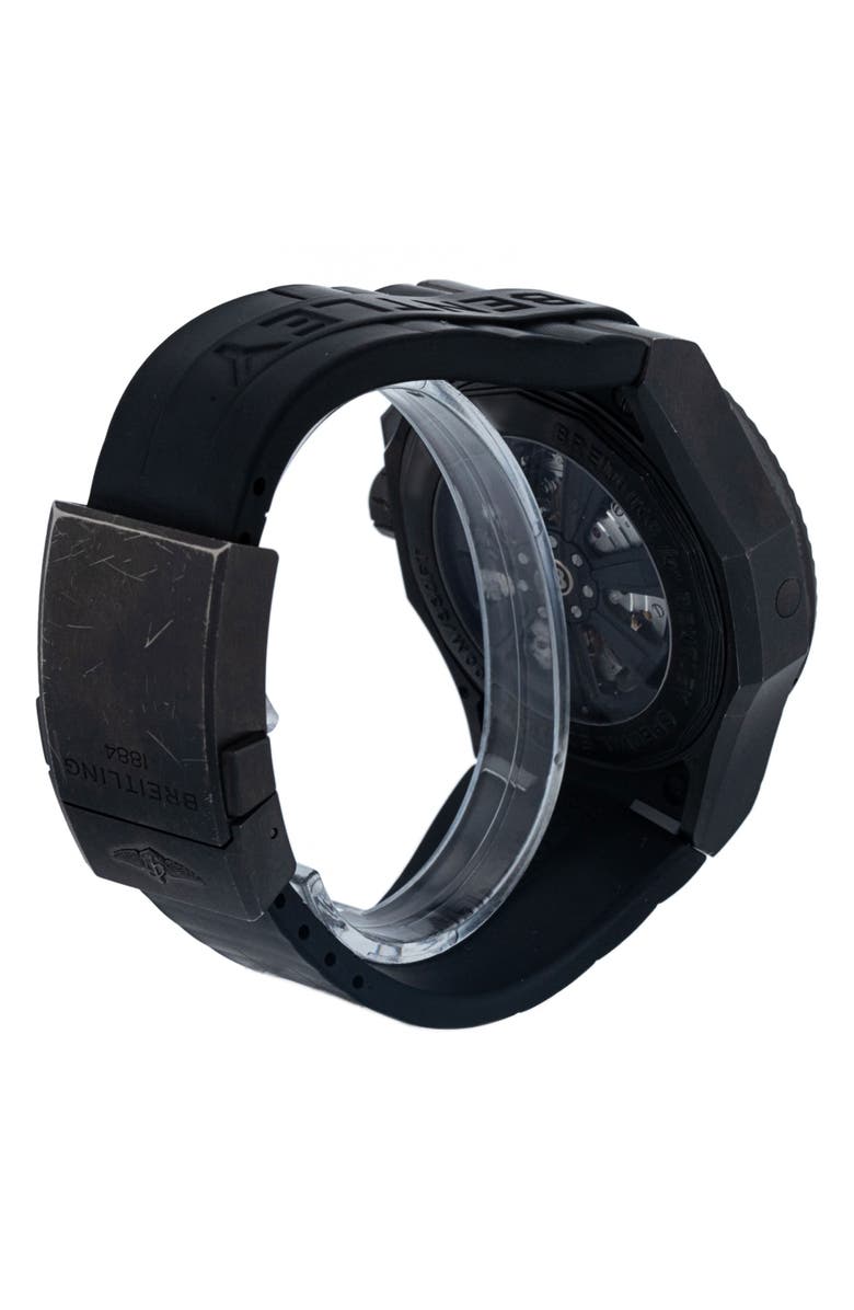 Watchfinder & Co. Breitling Preowned 2019 Bentley GMT VB0432 Rubber Strap Automatic Watch, 49mm, Alternate, color,