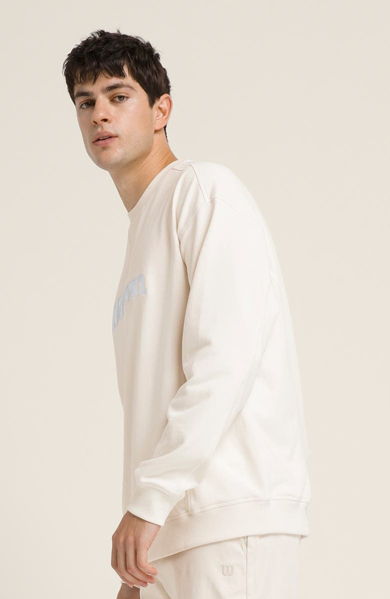 WILSON Parkside Performance Sweatshirt, Alternate, color, Sandrift