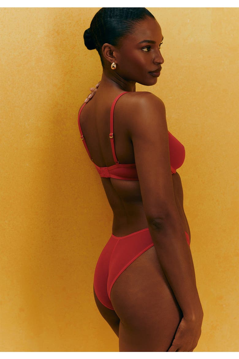 The Mesh Bikini, Alternate, color, AZALEA