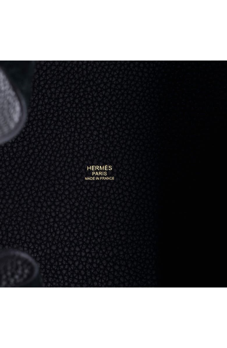 Pre-Owned Hermes Picotin Lock Bag Clemence MM, Alternate, color, Noir