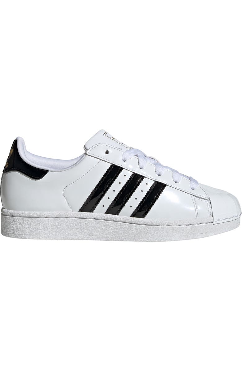 adidas Superstar II Sneaker, Alternate, color, White/ Black/ Gold Metallic