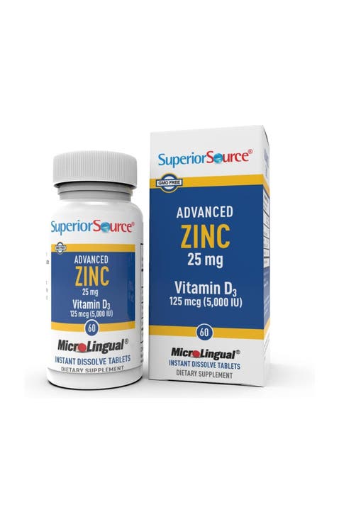 Advanced Zinc Immune Support Dissolvable Tablets