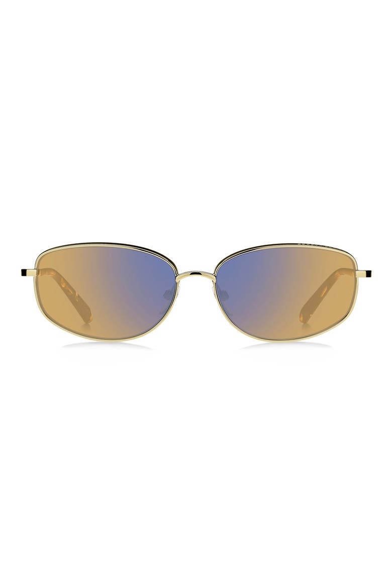 60mm Oval Sunglasses, Main, color, 0DYG-Z0
