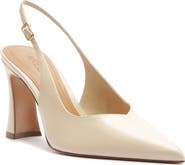 Arezzo Danielle Pointed Toe Slingback Pump