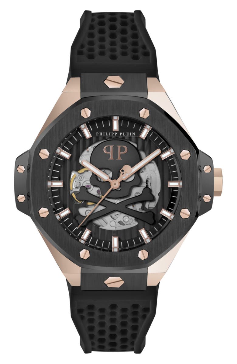 PHILIPP PLEIN Skeleton Royal Bracelet Watch, 46mm, Main, color, Two Tone