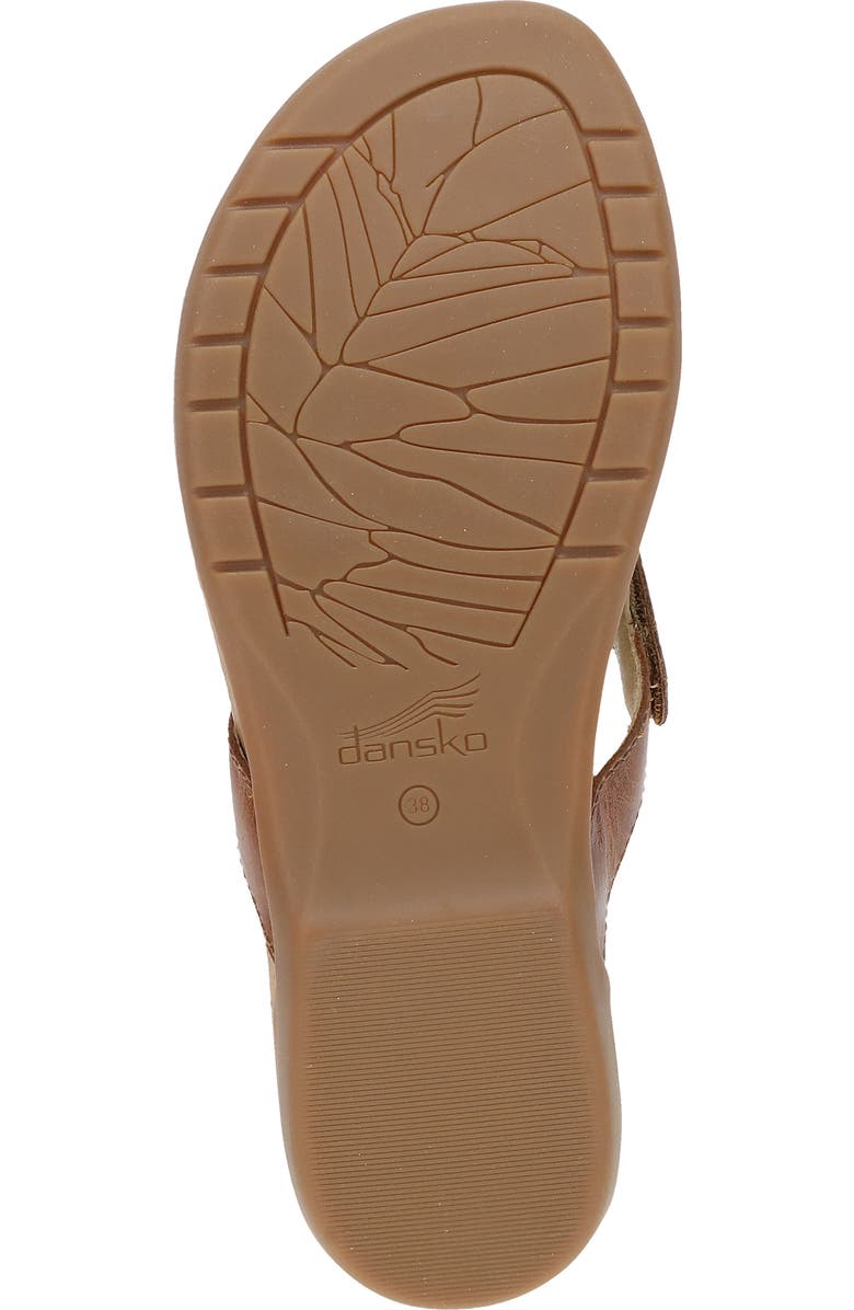 Dansko Rosalia Flip Flop, Alternate, color, Toffee