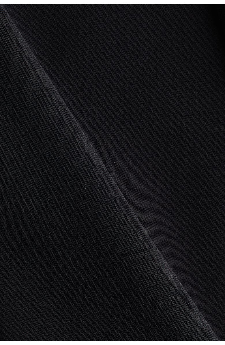 H&M Ponte Di Roma Capri Trousers, Alternate, color, Black