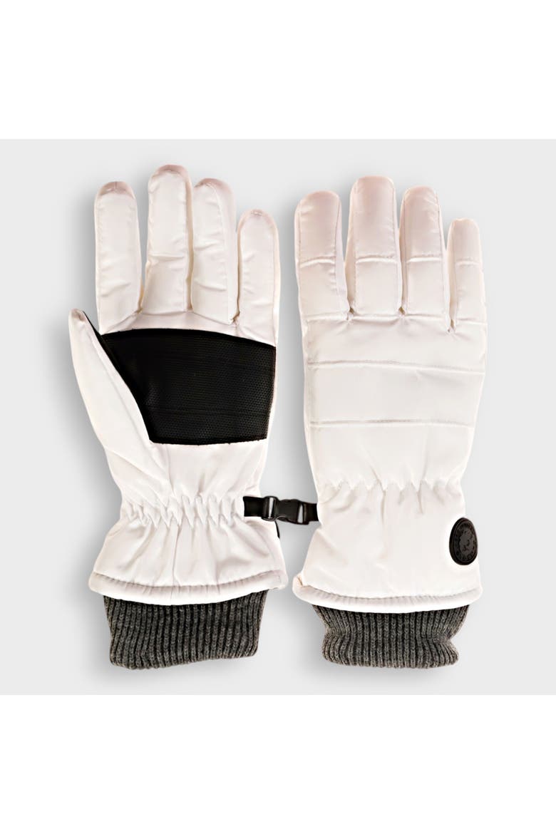 Women's Winter Ski Gloves, Main, color, White