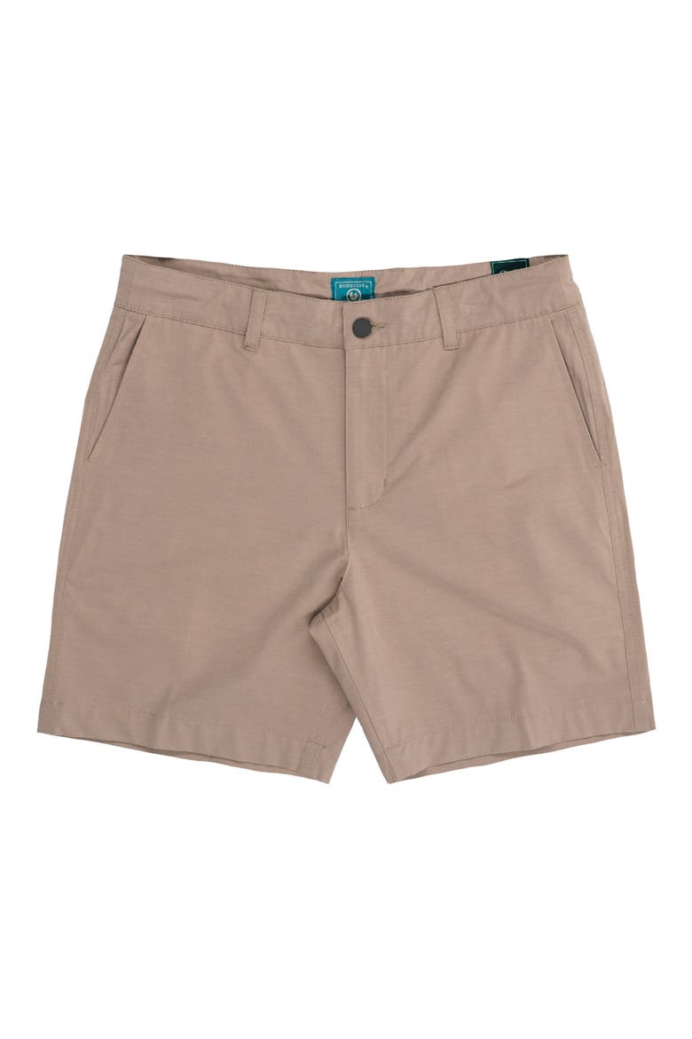 Hybrid Stretch Shorts, Main, color, KHAKI