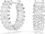 Swarovski Matrix Inside Out Hoop Earrings