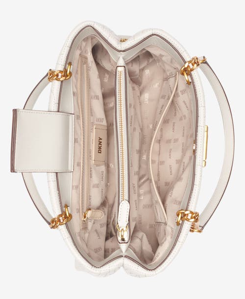 Dkny Delanie Tote In Pebble