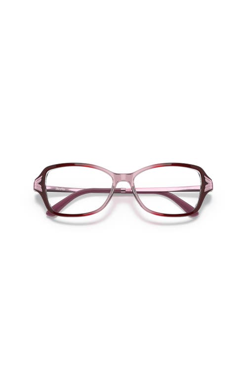 Sferoflex 54mm Butterfly Optical Glasses In Brown