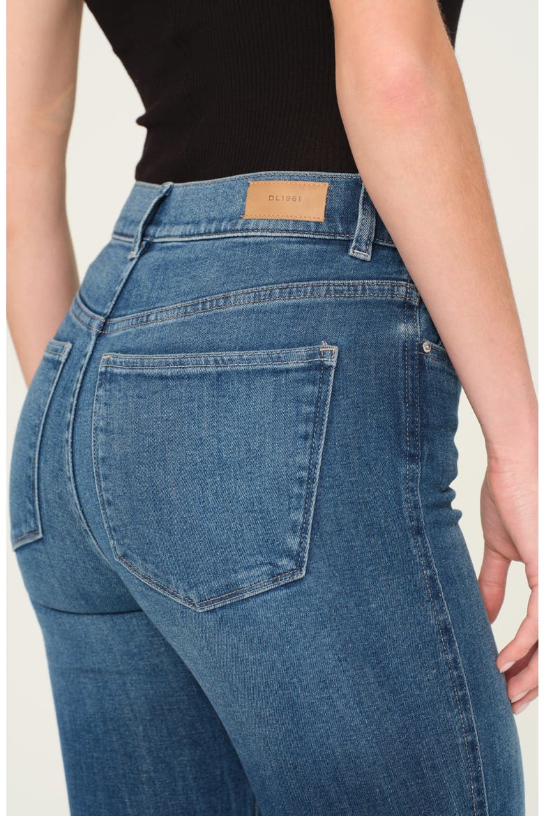 Bridget Instasculpt High Waist Bootcut Jeans, Alternate, color, BLUE HARBOR