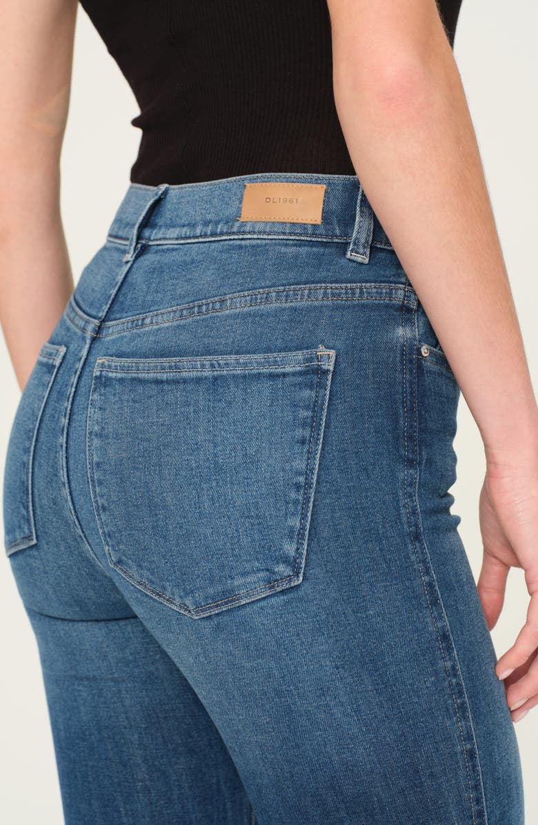 DL1961 Bridget Instasculpt High Waist Bootcut Jeans, Alternate, color, Blue Harbor
