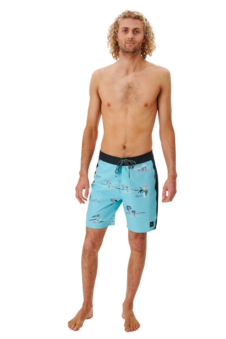 Mirage Double Up Board Shorts, Alternate, color, AQUA